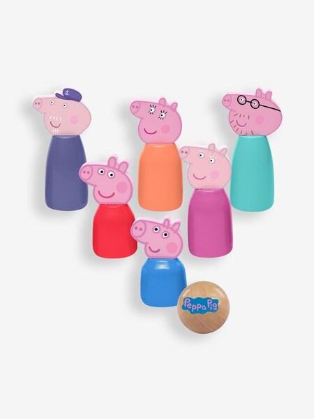 Peppa Pig Wooden Character Skittles (625970) | £18