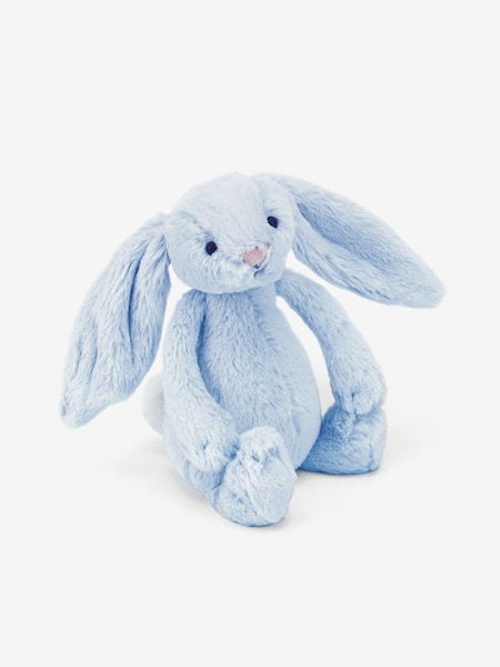 Blue Jellycat Bashful Bunny Rattle (629679) | £16