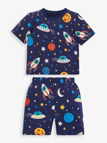 Navy Boys' Space Glow-In-The-Dark Pyjamas (629759) | £11