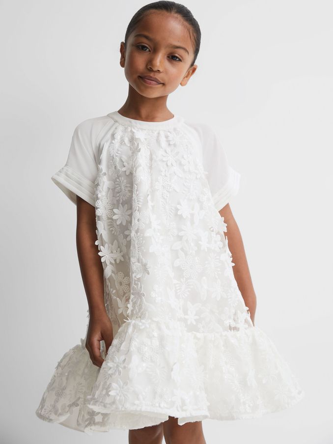 Junior girls deals white dresses