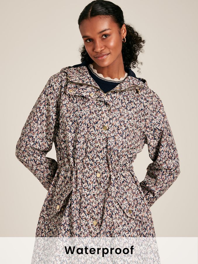 Joules 2025 pink raincoat