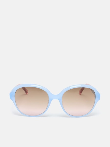 Blue Round Rimmed Sunglasses (648812) | £65