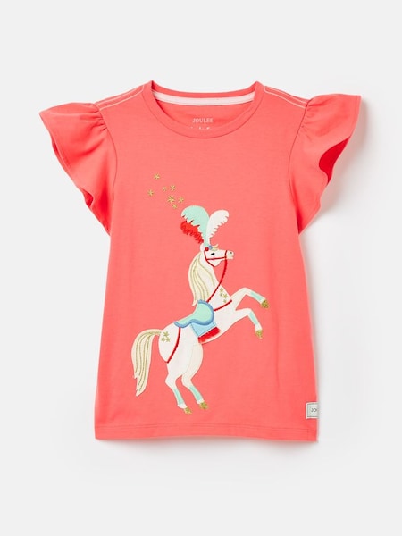 Flutter Astra Pink Short Sleeve Artwork T-Shirt (649307) | £18.95 - £20.95