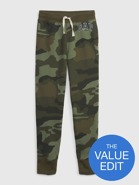 Green Logo Pull On Joggers (4-13yrs) (650021) | £18