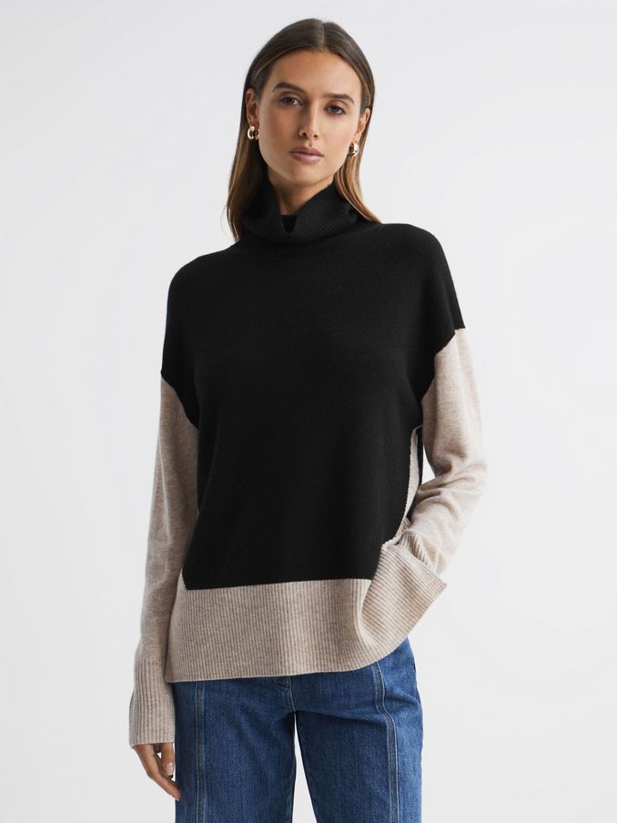 Roll store neck turtleneck