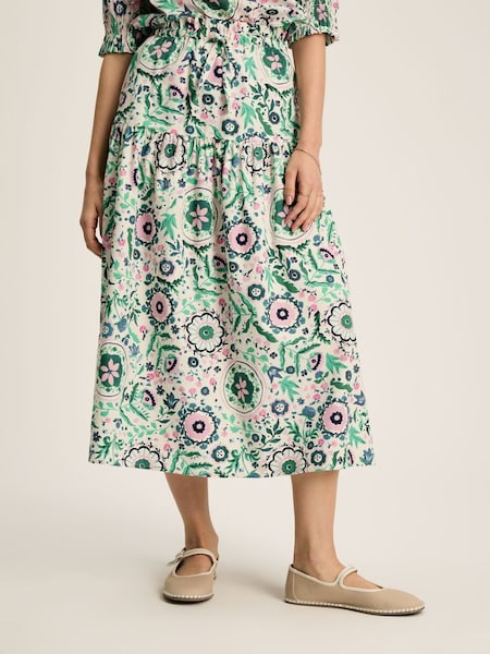 Elle Pink & Green Co-Ord Midi Skirt (663526) | £59.95