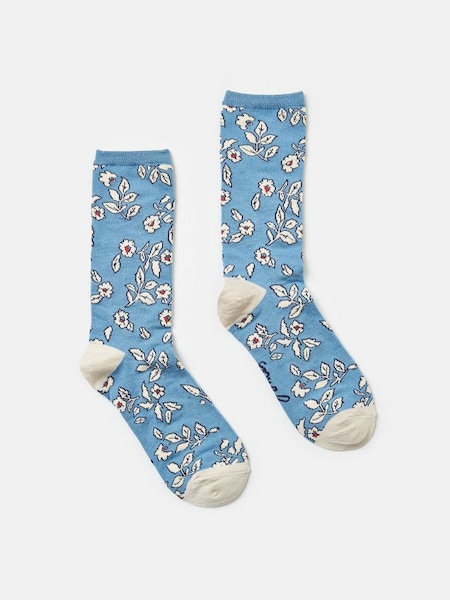 Floral Excellent Everyday Single Ankle Socks (669789) | £7.95