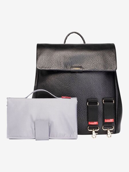 Storksak St James Leather Convertible Backpack (671505) | £220