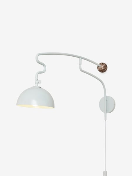 Avery Wall Light in Light Blue/Marble (672554) | £99