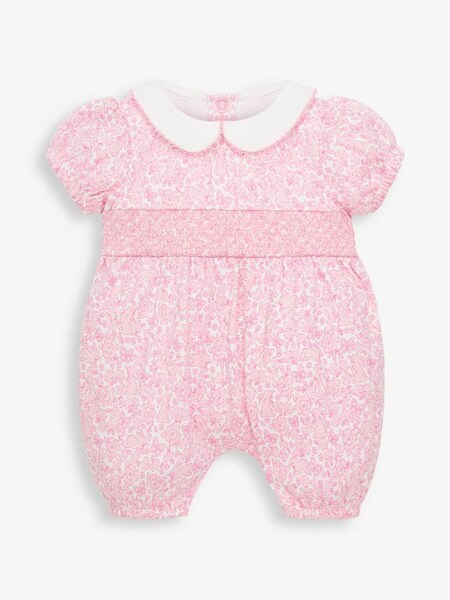 Bunny Jersey Romper and Hat Set in Pink (675248) | £28