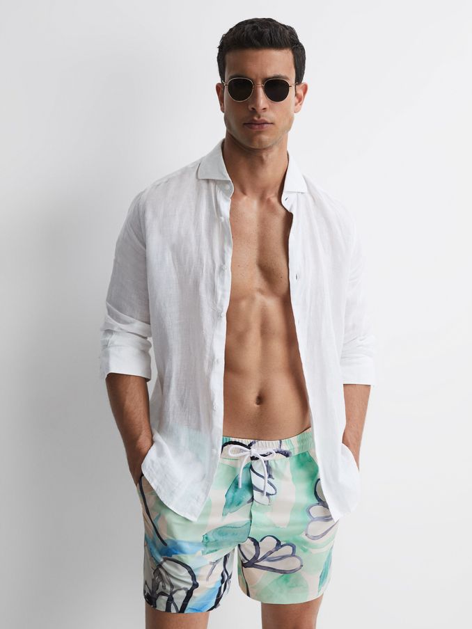 Mens swim shorts sale uk on sale