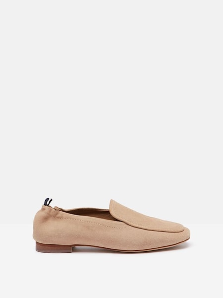 Sloane Neutral Suede Loafers (686019) | £54.95