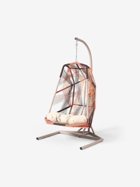 Copa Garden Hanging Chair in Dark Brown Mix (690777) | £899