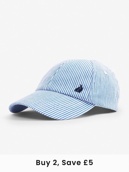 Blue Striped Cap (690783) | £14