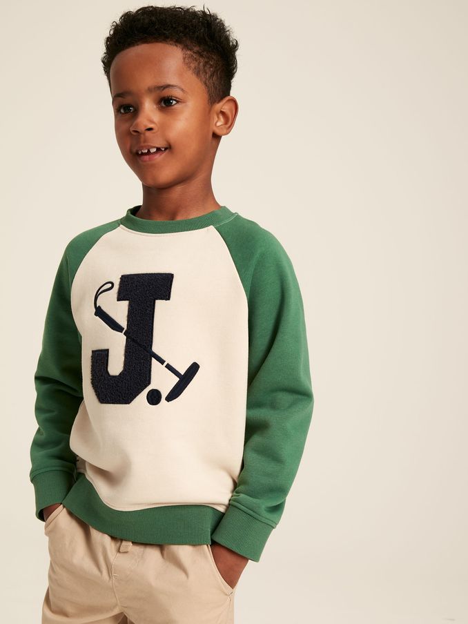 Joules boys hot sale sweatshirt