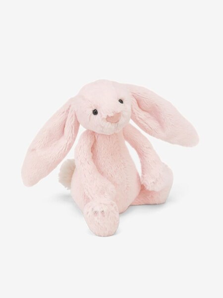 Jellycat Bashful Bunny Rattle in Pink (699495) | £16