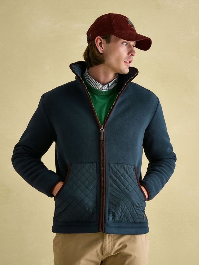 Fleece deals jacket coat