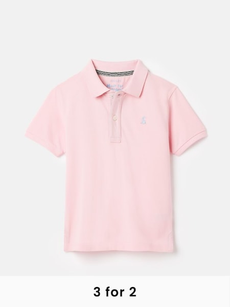 Woody Pink Pique Cotton Polo Shirt (712041) | £14.95 - £16.95