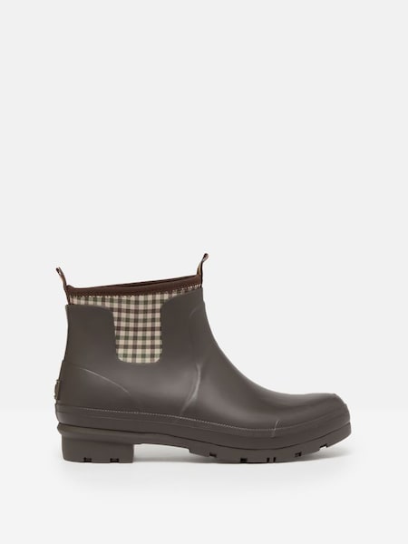 Foxton Wellibobs Chocolate Brown Neoprene Lined Ankle Wellies (713192) | £49.95