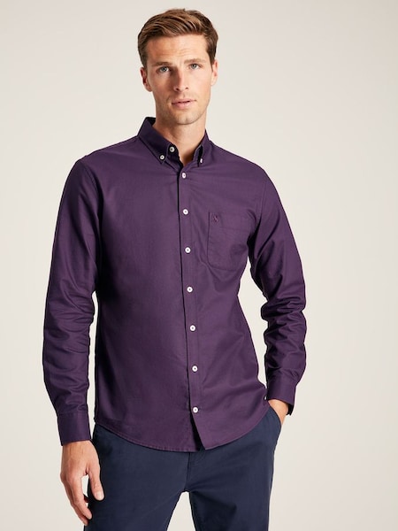 Oxford Purple Long Sleeve Oxford Shirt (719908) | £39.95