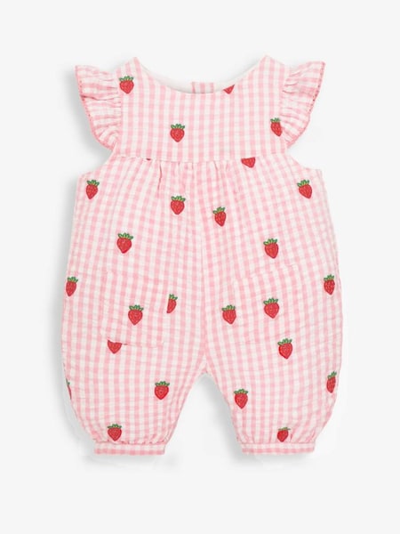 Pink Embroidered Pretty Sunsuit (725417) | £22