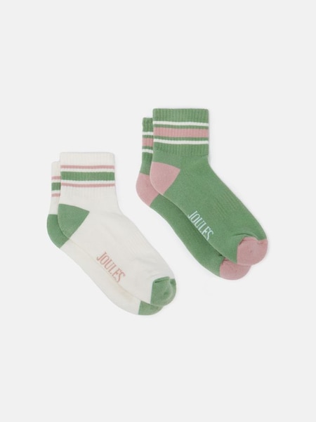 Volley Green & White Tennis Socks (2 Pack) (740207) | £9.95