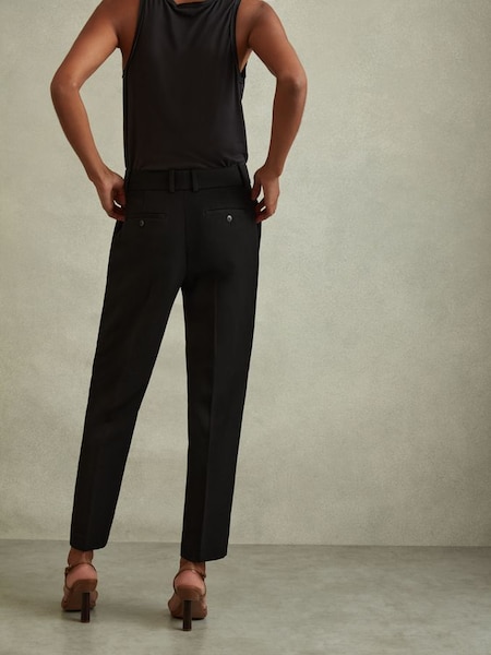 Petite Slim Fit Suit Trousers in Black (747229) | £98