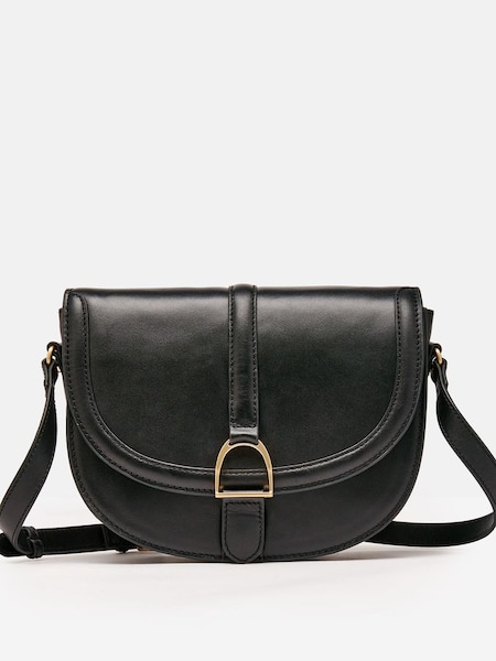 Black Soft Leather Cross Body Bag (759759) | £135