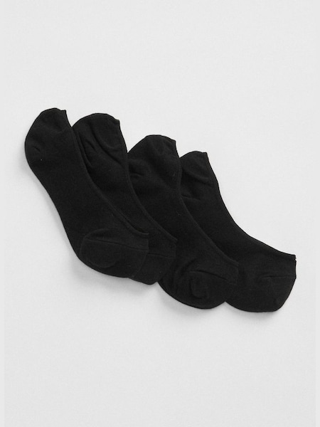 Black No Show Socks (2 Pack) (782162) | £10