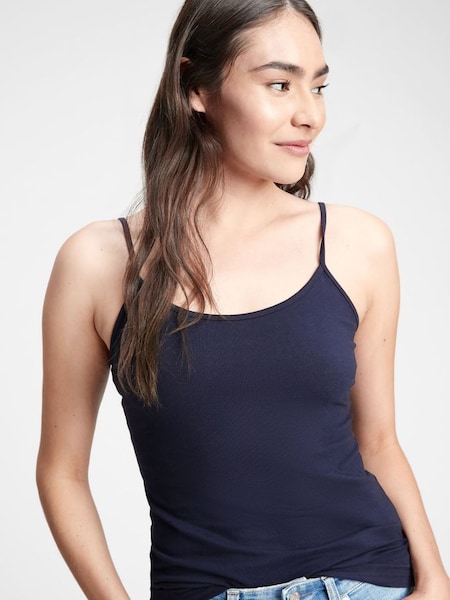 Navy Fitted Scoop Neck Camisole (782202) | £8