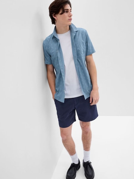 Navy Blue 7" Chino Shorts (782500) | £30