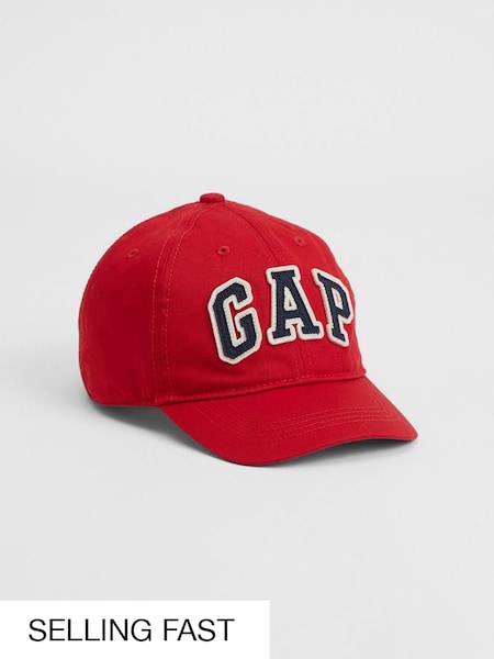 Red Kids Logo Baseball Hat (783074) | £10