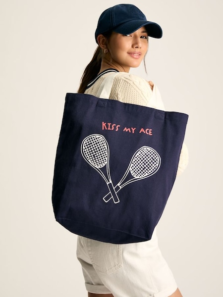 Courtside Navy Tote Bag (784262) | £9.95