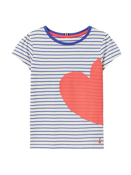 Joules Red Pixie Short Sleeve Screenprint T-Shirt 2-12 Years (802999) | £7 - £9