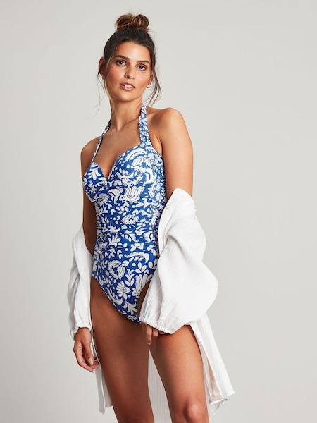 Jasmine Blue Mosaic Swimsuit (804170) | £29