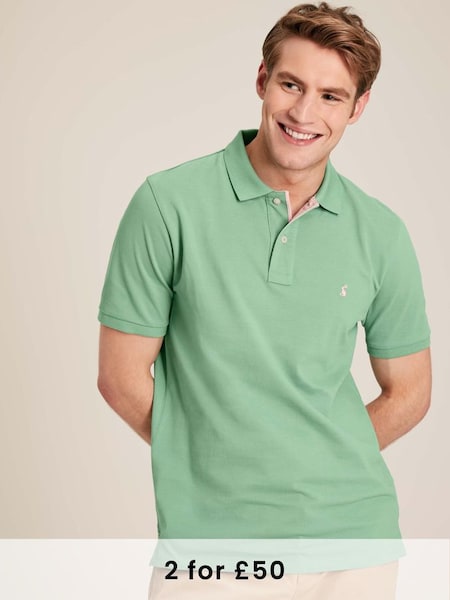 Woody Green Cotton Polo Shirt (813853) | £29.95