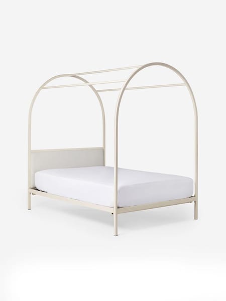 Romy Four Poster Bed in Putty (814377) | £510 - £550