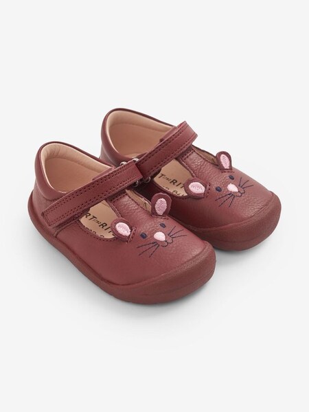 Berry Start-Rite Mouse First Walker Shoes (829242) | £20