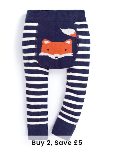 Stripe Baby Leggings in Navy (82T930) | £12.50