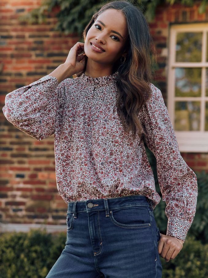 Printed tops sales