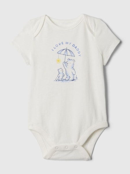 White First Favourites Organic Cotton Graphic Bodysuit (Newborn-24mths) (839666) | £8