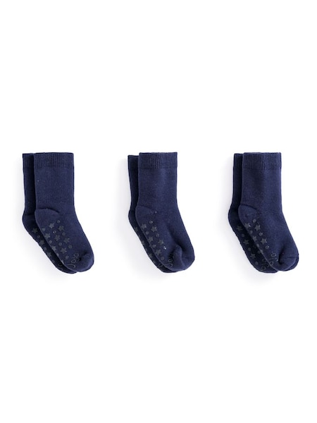 3-Pack Extra Thick Socks in Navy (83N450) | £9.50