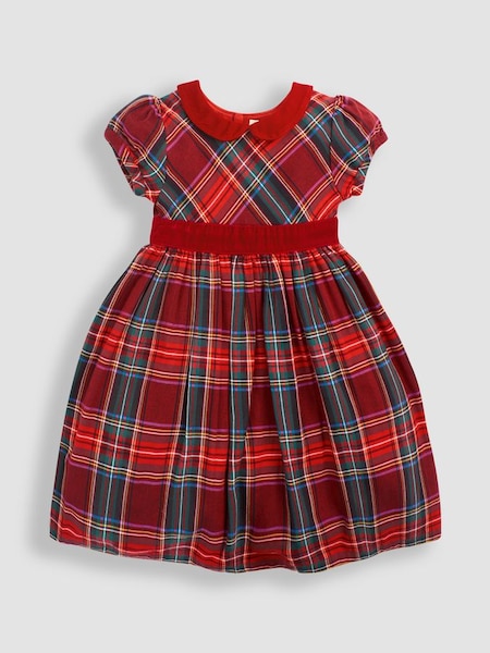 Red Tartan Party Dress (8482D4) | £38