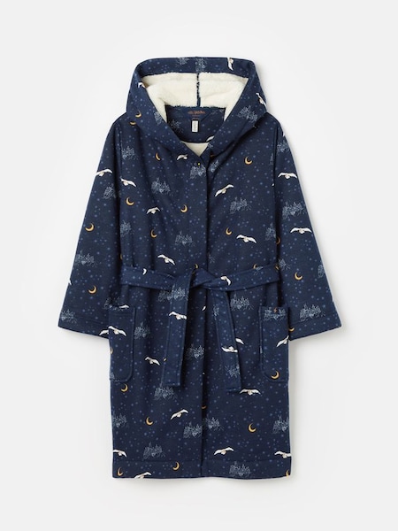 Hedwig™ At Night Navy Harry Potter™ Fleece Dressing Gown (849203) | £37.95 - £40.95