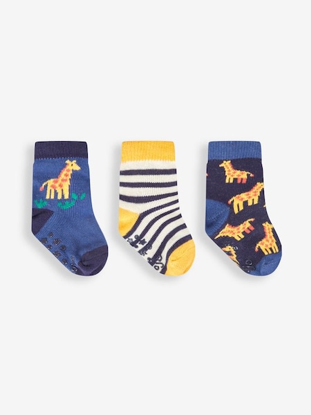 Indigo 3-Pack Safari Socks (850645) | £9.50