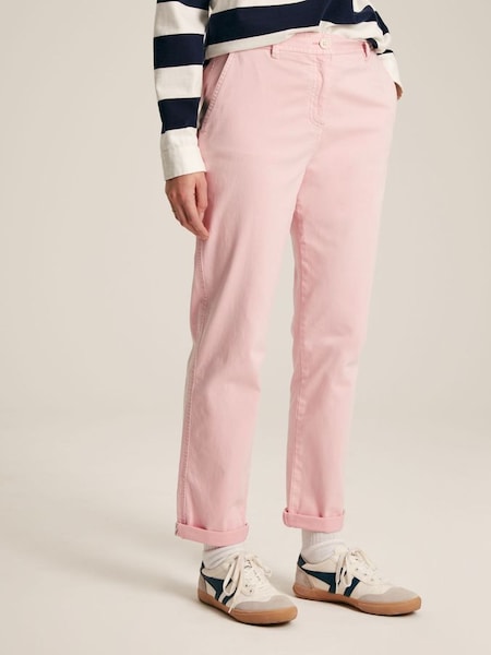 Rose Pink Slim Fit Chino Trousers (857174) | £54.95