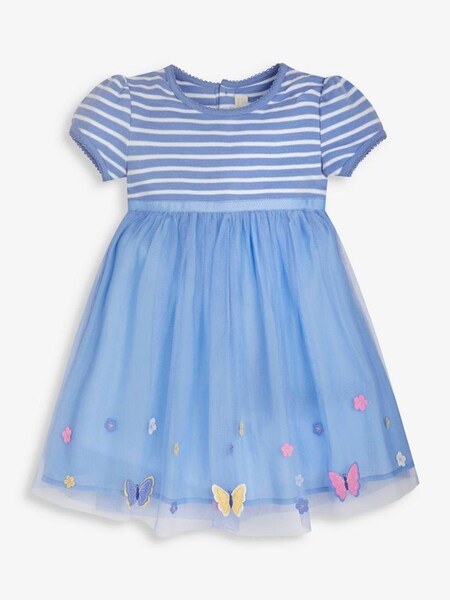 Cornflower Butterfly Tulle Party Dress (863865) | £19