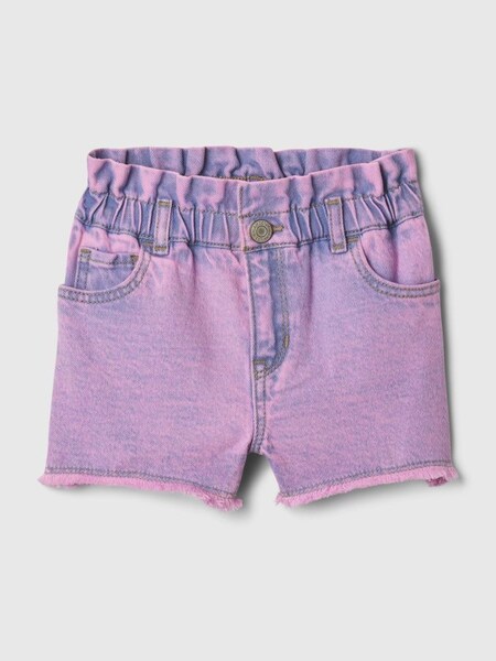 Pink Denim Baby Ruffle Mom Shorts (6mths-5yrs) (867641) | £20