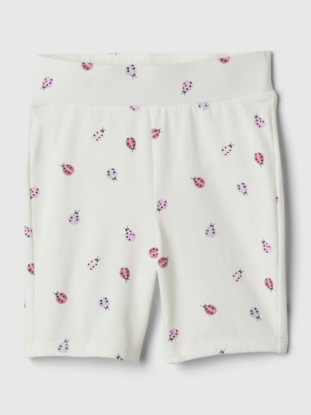 White Ladybug Baby Knit Bike Shorts (3mths-5yrs) (867794) | £8