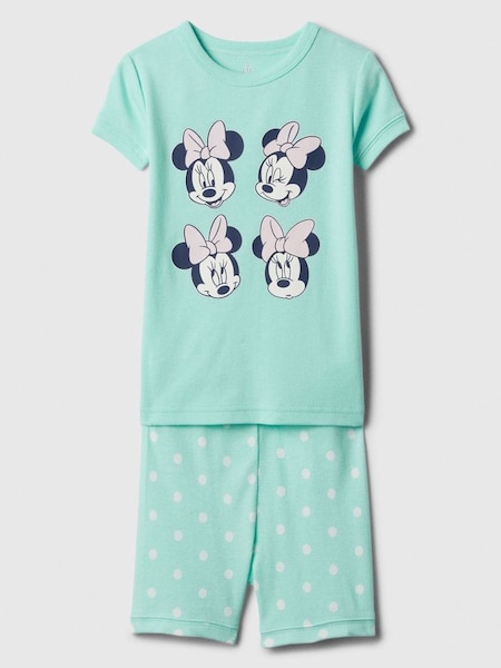 Green Disney Minnie Mouse Short Sleeve Pyjama Set (6mths-5yrs)Disney Minnie Mouse Organic Cotton Short Sleeve Pyjama Set (6mths-5yrs) (867880) | £20